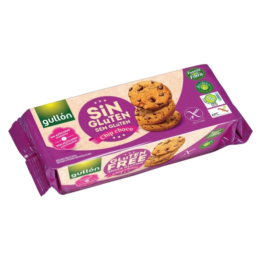 Chip choco bezlepkové sušenky s kousky čokolády bez přidaného cukru