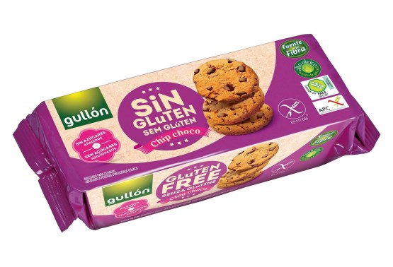 Chip choco bezlepkové sušienky s kúskami čokolády bez pridaného cukru