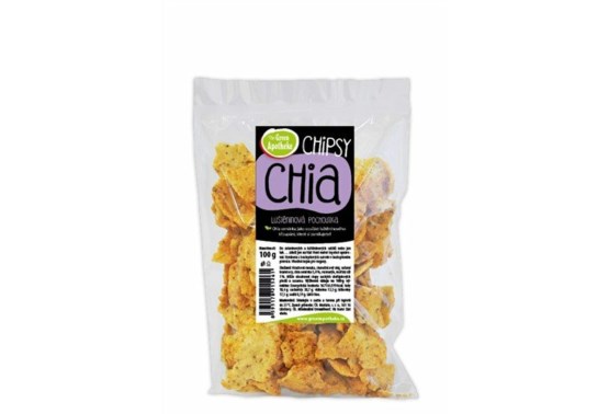 Chipsy s chia a rozmarínom