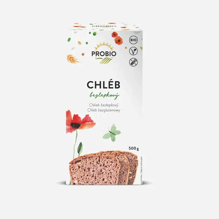 Chléb bezlepkový BIO 6 x 500 g
