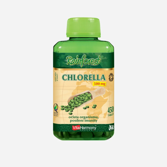 Chlorella 500 mg ORGANIC - XXL economy