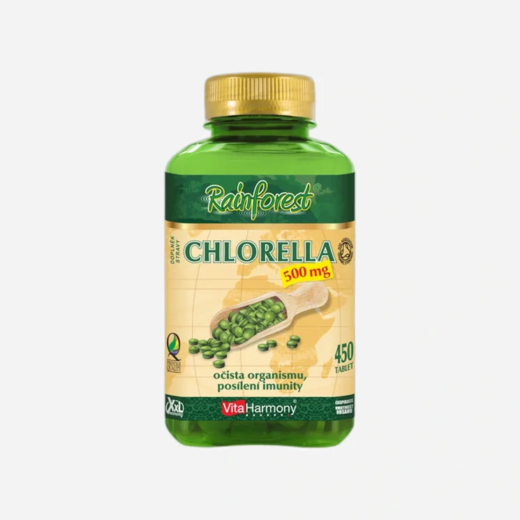 Chlorella 500 mg ORGANIC - XXL economy
