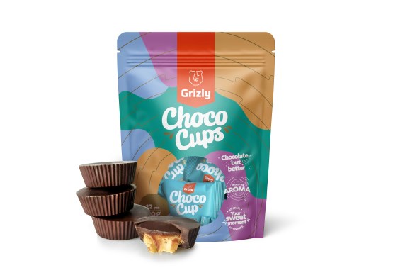Choco Cups hořká čokoláda & pistácie