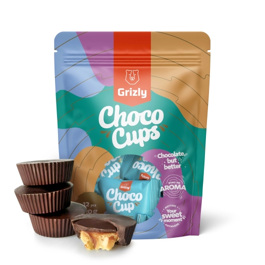 Choco Cups hořká čokoláda & pistácie