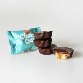 Choco Cups hořká čokoláda & pistácie