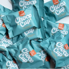 Choco Cups hořká čokoláda & pistácie