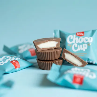 Choco Cups mléčná čokoláda & kokos