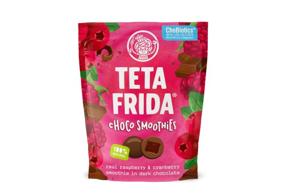 Choco Smoothies pravé maliny a brusnice v horkej čokoláde