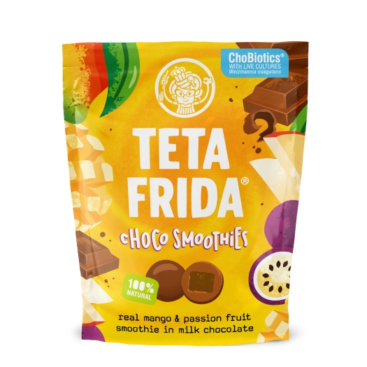 Choco Smoothies pravé mango a marakuja v mliečnej čokoláde
