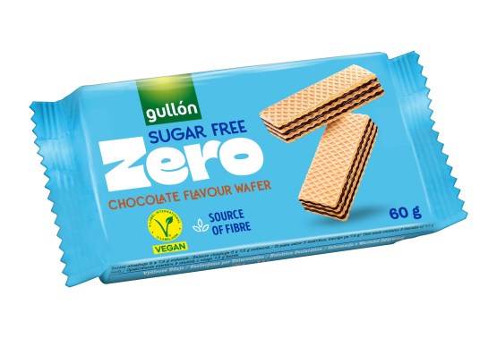 Chocolate wafer Oplatky plněné čokoladovým krémem, bez cukru, se sladidly