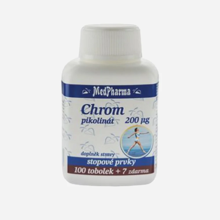 Chrom pikolinát 200 µg 107 tablet