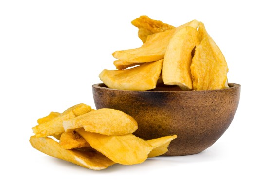 Chrumkavé mango plátky