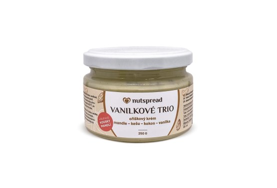 Chrumkavé Trio s vanilkou
