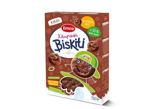 Chrumkaví Biskiti kakao