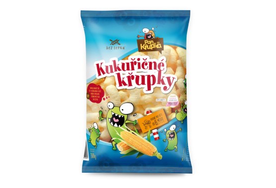Chrumky kukuričné bez soli