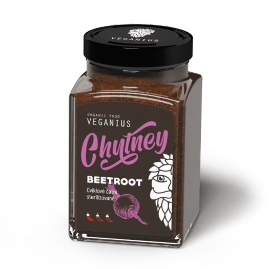 Chutney beetroot sklo