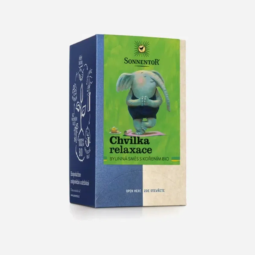 Chvilka relaxace porcovaný BIO 18 sáčků