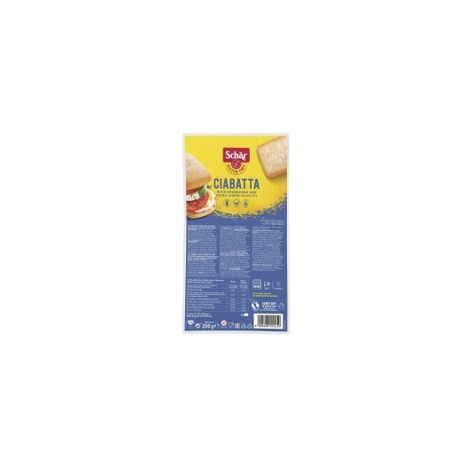CIABATTA 200g bezlepkový expirace