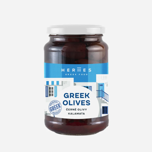 Čierne olivy Kalamata bez kôstky