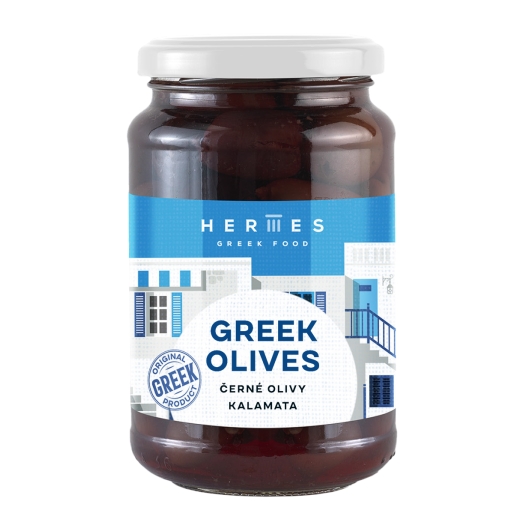 Čierne olivy Kalamata bez kôstky