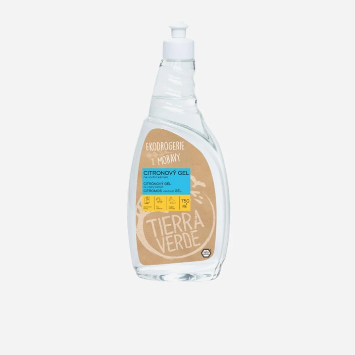 Citronový gel na vodní kámen
