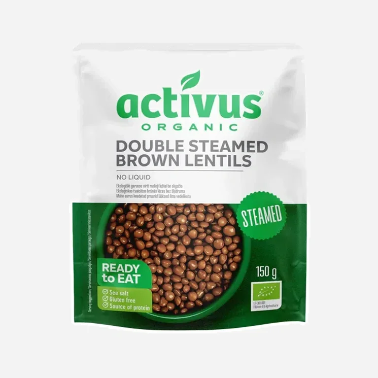 Čočka bez nálevu Ready to Eat BIO 6 x 150 g