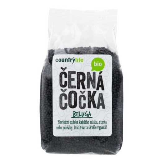 Čočka černá beluga BIO