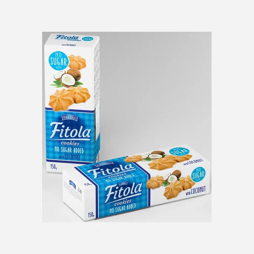 Coconut Křehké sušenky se sušeným kokosem bez přidaného cukru