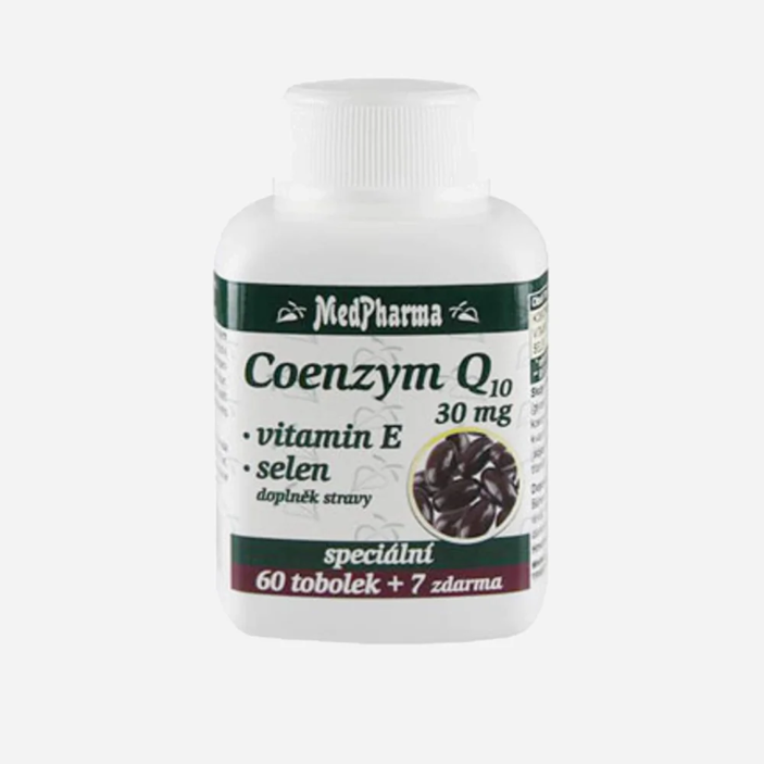 Coenzym Q10 30 mg +vit E+selen 67 tablet