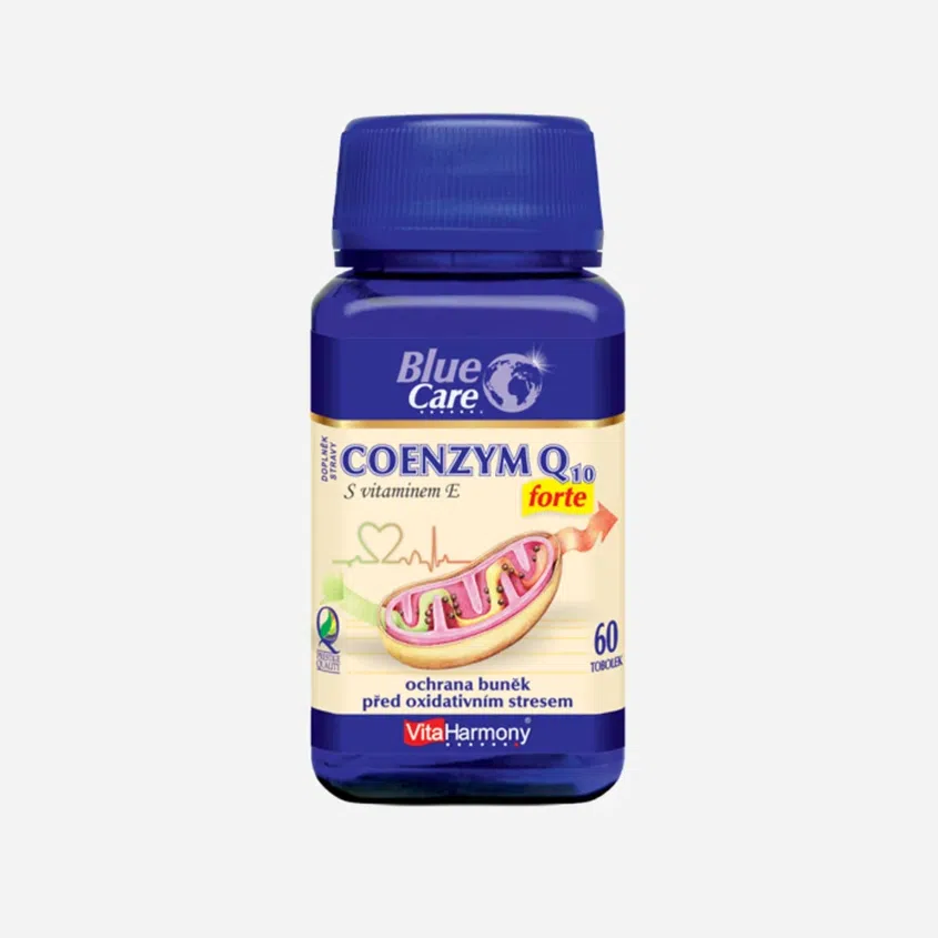 Coenzym Q10 Forte (30 mg) + Vitamin E (15 mg)