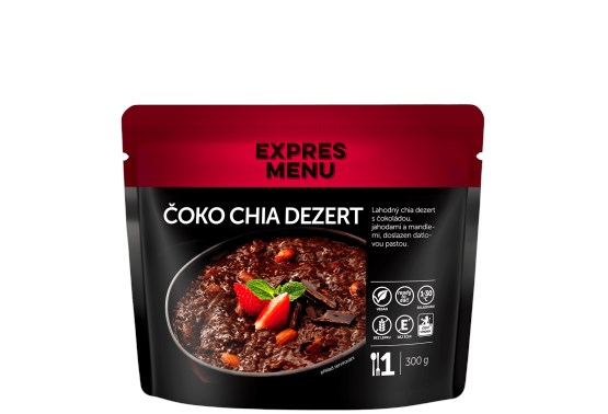 Čoko chia dezert