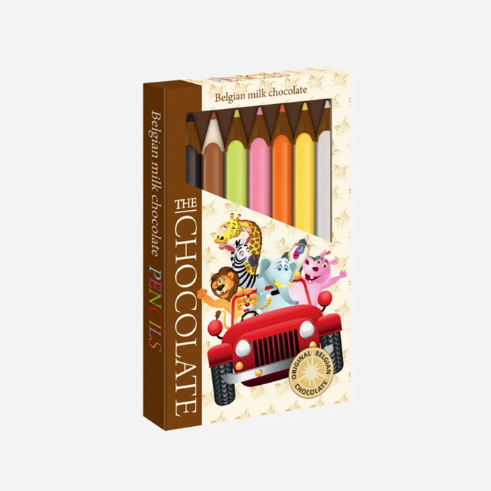 Čoko pastelky mléčné - motiv zvířátka