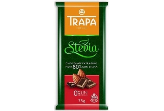 Čokoláda horká 80% kakaa so steviou