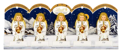 Čokoláda mini vánoční andělíčci