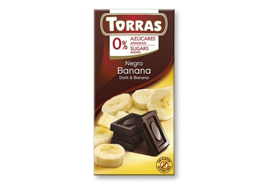 čokoláda s banánom
