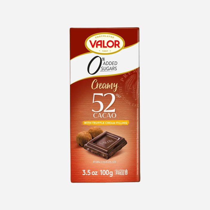 Čokoláda s náplní 35 %, bez přídavku cukru, se sladidly