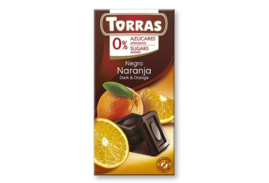 čokoláda s pomarančom