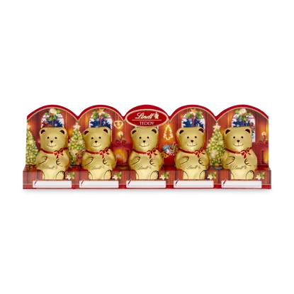 Čokoláda Vánoční mini medvídci 6 x 50 g