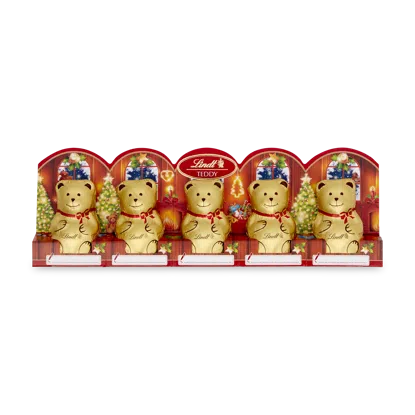 Čokoláda Vánoční mini medvídci