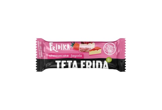 Čokoládová tyčinka Cheesecake s Jahodami - expirace
