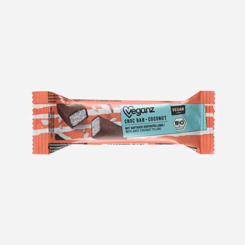 Čokoládová tyčinka s kokosem BIO