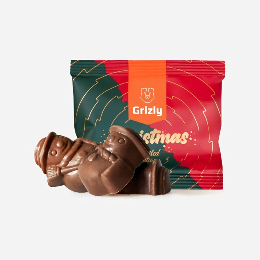 Čokoládoví sněhuláčci s náplní