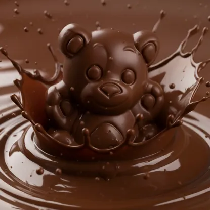 Čokoládový medvídek