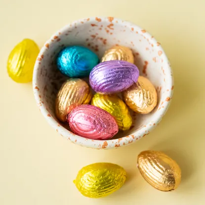 Čokovajíčka mléčná plněná