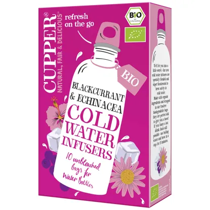 Cold Water Infusers černý rybíz a echinacea BIO