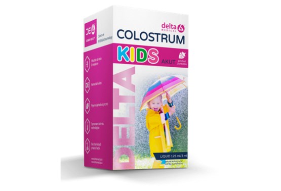 Colostrum Kids jahoda sirup