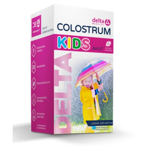 Colostrum Kids jahoda sirup