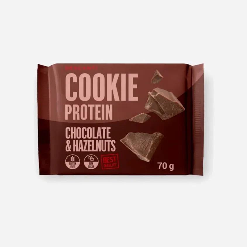 Cookie protein čokoláda a lískový ořech