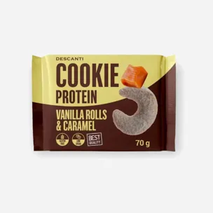 Cookie protein vanilla rolls a karamel 5 x 70 g