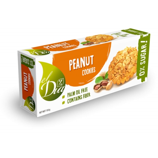Cookies bez cukru s arašídy